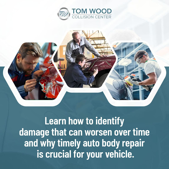 Tom Wood Collision Center Shares What Types of Damage Warrant Repairs